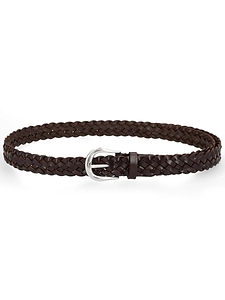 Studio Nicholson Braided Leather Belt