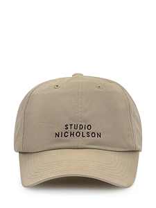 Studio Nicholson Logo-Embroidered Curved Peak Cap