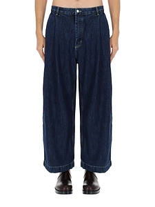 Studio Nicholson Punch Wide-Leg Jeans