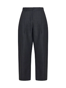 Studio Nicholson Tuck Curved Tapered Pants