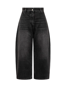 Studio Nicholson Cropped Wide-Leg Jeans