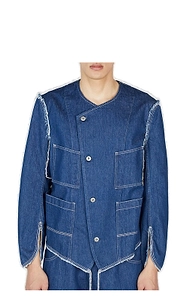 Sulvam Buttoned Denim Jacket