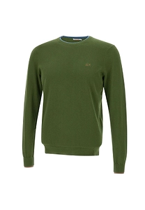 Sun 68 Crew Neck Knitted Sweater