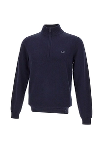 Sun 68 Everyday Half Zip Knitted Sweater