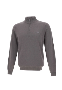 Sun 68 Everyday Half Zip Knitted Sweater