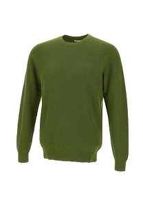 Sun 68 Honeycomb Crew Neck Knitted Sweater