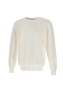 Sun 68 Honeycomb Crew Neck Knitted Jumper