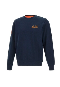 Sun 68 Logo Crew Neck Sweatshirt