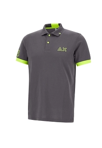 Sun 68 Logo Embroidered Polo Shirt