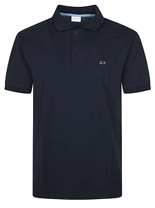 Sun 68 Logo Embroidered Polo Shirt