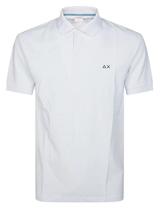 Sun 68 Logo Embroidered Polo Shirt