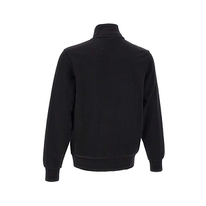 Sun 68 Logo High Collar Zip Sweatshirt