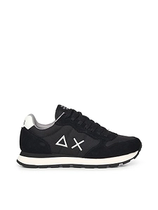 Sun 68 Logo Patch Sneakers