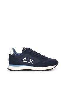 Sun 68 Logo Patch Sneakers