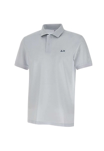 Sun 68 Logo Piqué Polo Shirt