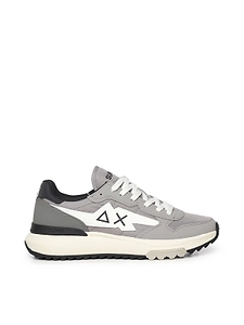 Sun 68 Logo Patch Sneakers