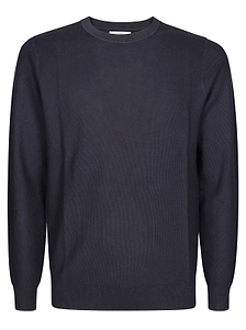 Sun 68 Micro Honeycomb Crew Knitted Jumper