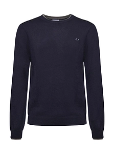Sun 68 Ribbed Crew Neck Sweater