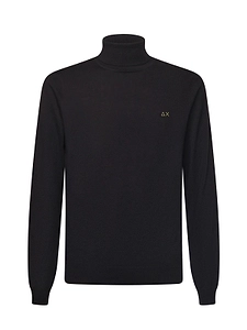 Sun 68 Ribbed High Neck Knitwear