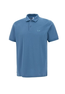 Sun 68 Slim Fit Piqué Polo Shirt