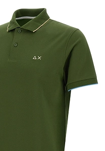 Sun 68 Tipped Collar Polo Shirt
