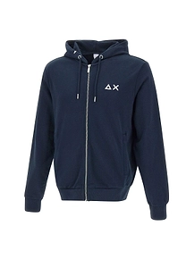Sun 68 Zip-Up Drawstring Hoodie