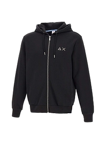 Sun 68 Zip-Up Logo Hoodie