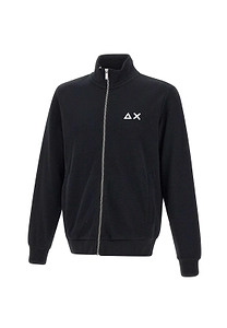 Sun 68 Zip-Through Logo Sweatshirt
