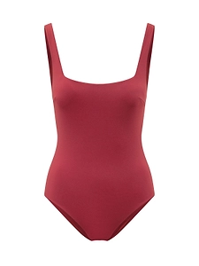 Cina Square-Neck Swimsuit