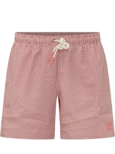 Sundek Striped Drawstring Swim Shorts