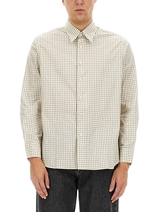 Sunflower Note Checked Long Sleeved Shirt
