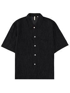 Sunflower Pinstriped Short-Sleeve Shirt