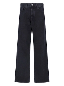 Sunflower Raw-Hem Straight-Leg Jeans