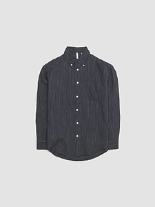 Sunflower Relaxed Striped Button-Down Shirt
