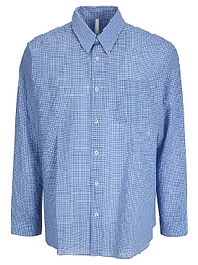 Stable Micro-Check Seersucker Shirt