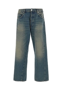 Sunflower Wide-Leg Twist Jeans
