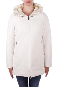 Suns Logo Printed Hooded Coat