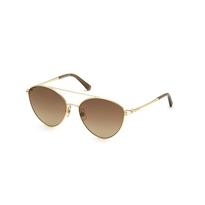 Swarovski Sk0286 Metal Aviator Sunglasses