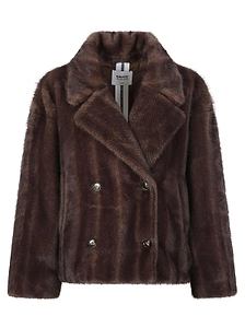 S.W.O.R.D 6.6.44 Faux Fur Peacoat