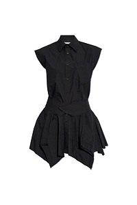 T By Alexander Wang Asymmetric Shirt Dress