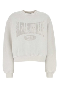 Logo Printed Drop Shoulder Sweatshirt