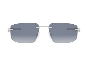 Tag Heuer Rimless Square Frame Sunglasses