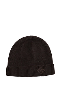 Tagliatore Embroidered Turn-Up Hem Hat
