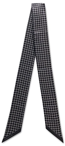 Geometric Pattern Skinny Tie