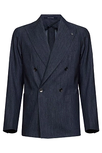 Warner Double-Breasted Blazer