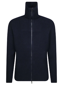 Tagliatore Zipped High-Neck Jumper