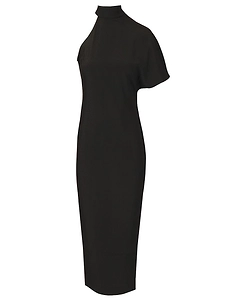 Absinthe Asymmetric Midi Dress