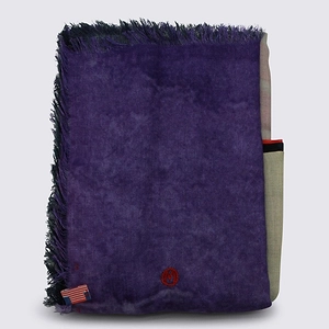 Talking Walls Fringed Printed Scarf