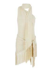 Fringed Wrap Beachwear