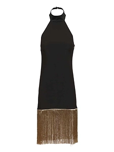 Taller Marmo Berlin Fringed Mini Dress